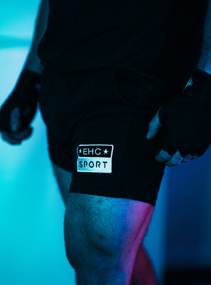 Natural Cotton Combat Shorts - EHC Sport